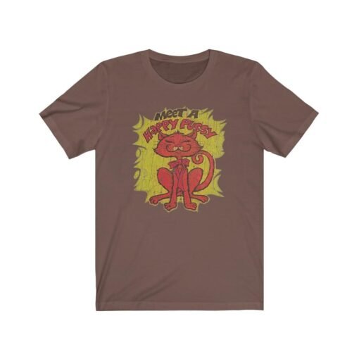 Happy Pussy 1977 Vintage Men's T-Shirt - Image 3