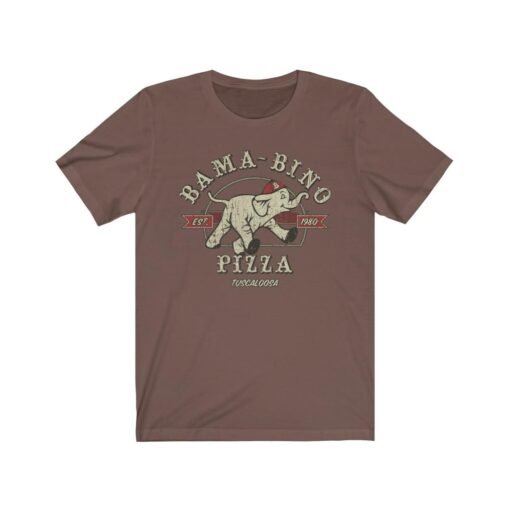 Bama-Bino Pizza 1980 Vintage Men’s T-Shirt - Image 2