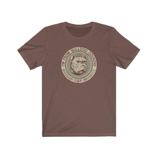 I'm From Bulldog Country 1961 Vintage Men's T-Shirt - Image 3