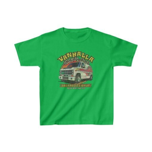 Vanhalla Kustom Shop 1973 Vintage Kid's T-Shirt - Image 4