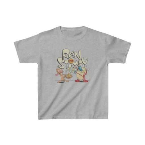 Ren & Stimpy 1991 Vintage Kid's T-Shirt - Image 2