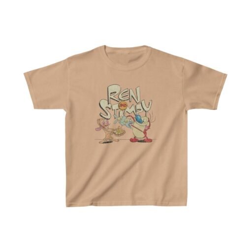 Ren & Stimpy 1991 Vintage Kid's T-Shirt - Image 3