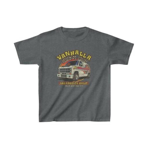 Vanhalla Kustom Shop 1973 Vintage Kid's T-Shirt - Image 5