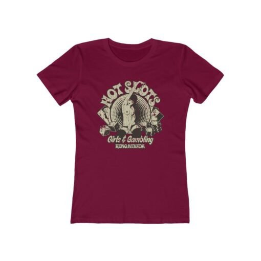 Hot Slots Gentleman's Club 1983  Vintage Women's T-Shirt - Image 6