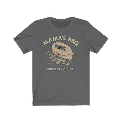 Mama's BBQ 1956 Vintage Men’s T-Shirt - Image 4