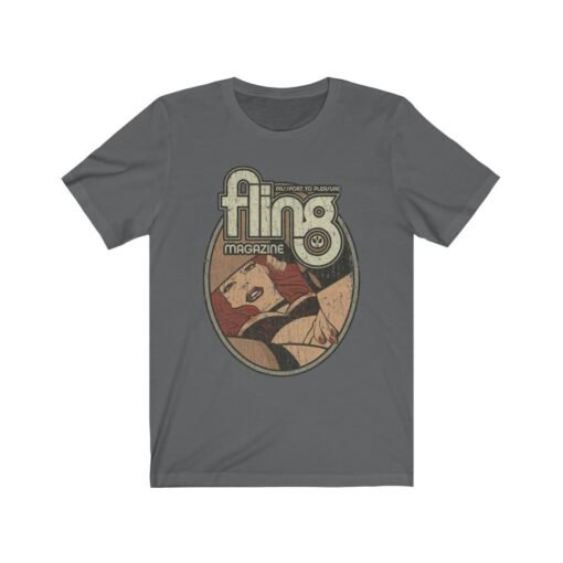 Fling Passport to Pleasure 1957 Vintage Men's T-Shirt - Image 4