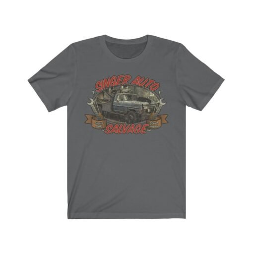 Singer Auto Salvage 2006 Vintage Men's T-Shirt