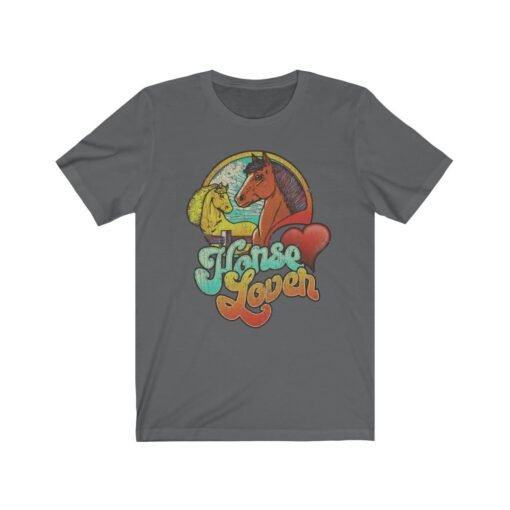 Horse Lover 1973 Vintage Men's T-Shirt - Image 6