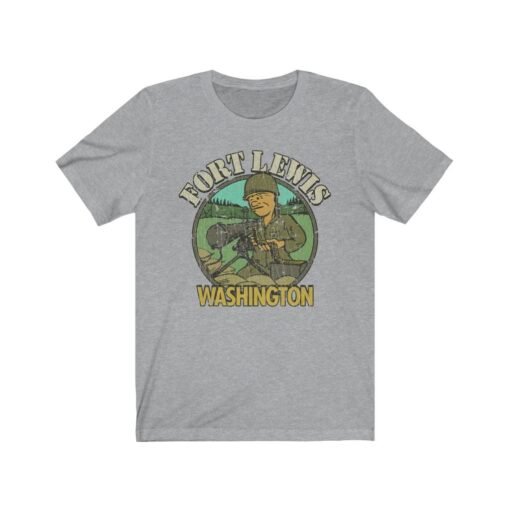 Fort Lewis Washington 1917 Vintage Men’s T-Shirt - Image 5