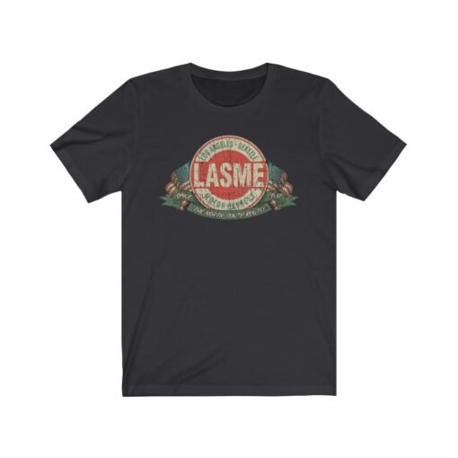 Los Angeles Seattle Motor Express LASME 1932 Vintage Men's T-Shirt - Image 4