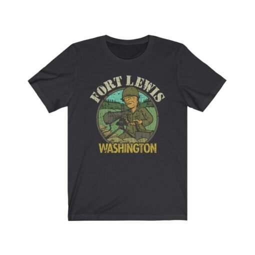 Fort Lewis Washington 1917 Vintage Men’s T-Shirt - Image 4