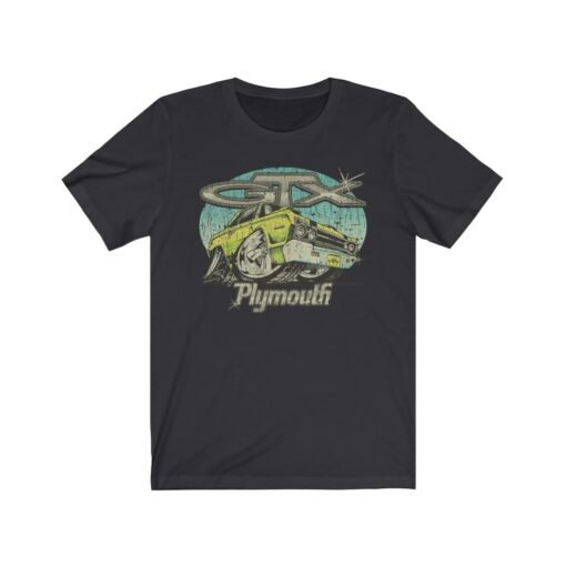 Plymouth GTX 1967 Vintage Men's T-Shirt - Image 4