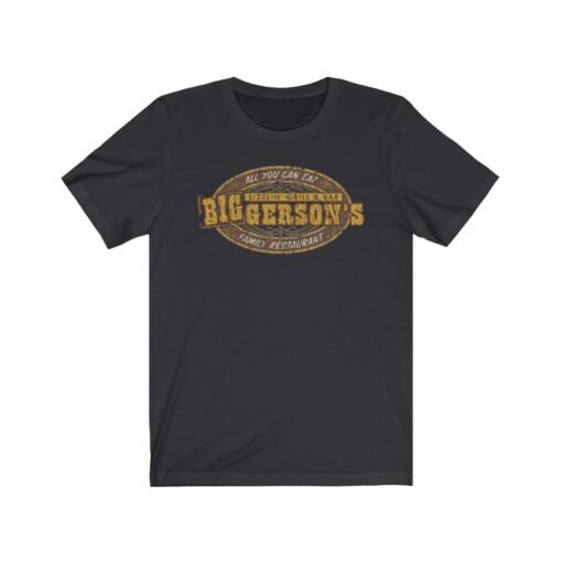 Biggerson's Family Restaurant 2007 Vintage Men’s T-Shirt - Image 4