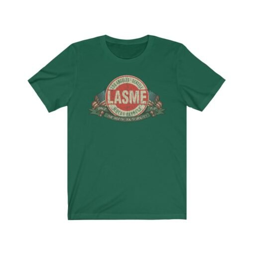 Los Angeles Seattle Motor Express LASME 1932 Vintage Men's T-Shirt - Image 5