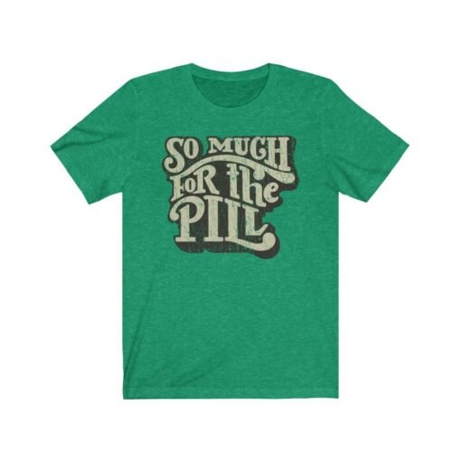 So Much For The Pill 1973 Vintage Men's T-Shirt - Image 4