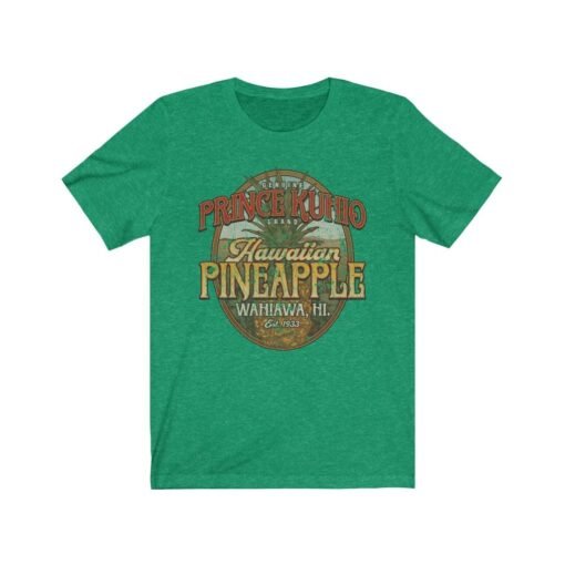 Prince Kuhio Hawaiian Pineapple 1933 Vintage Men's T-Shirt
