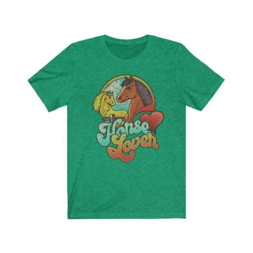 Horse Lover 1973 Vintage Men's T-Shirt - Image 4