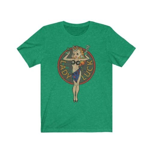 Traditional Lady Luck 1947 Vintage Men's T-Shirt