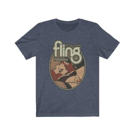 Fling Passport to Pleasure 1957 Vintage Men's T-Shirt - Image 5