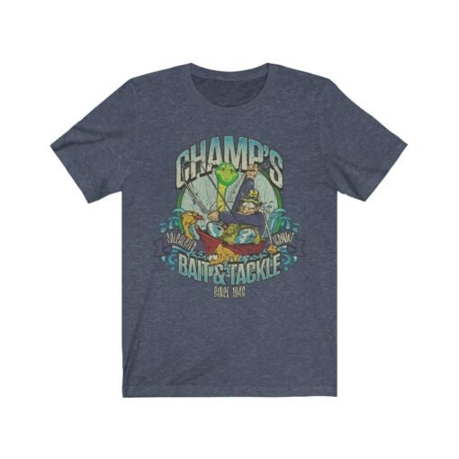 Champ's Bait & Tackle 1946 Vintage Men’s T-Shirt - Image 6