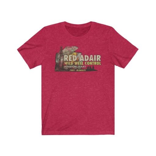 Red Adair Wild Well Control 1959 Vintage Men's T-Shirt