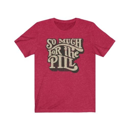 So Much For The Pill 1973 Vintage Men's T-Shirt - Image 6