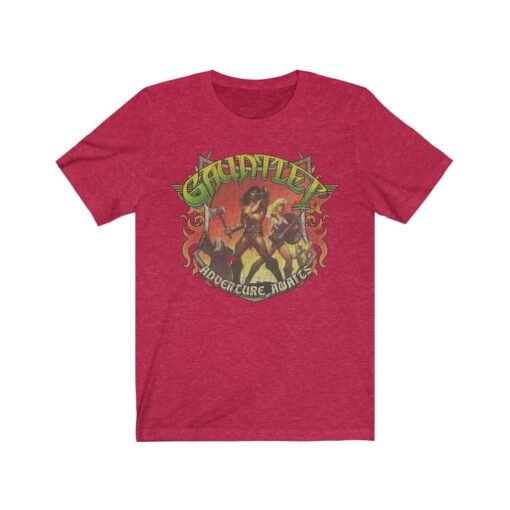 Gauntlet Adventure Awaits 1985 Vintage Men’s T-Shirt - Image 6