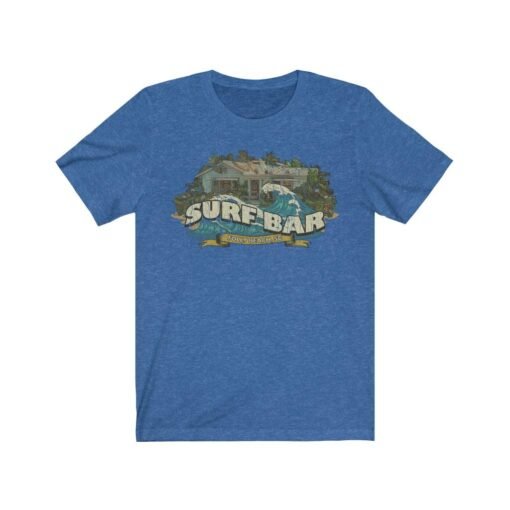 Surf Bar Folly Beach 2007 Vintage Men's T-Shirt - Image 6