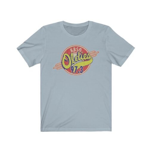 KBSG Oldies 97.3 1988 Seattle Vintage Men's T-Shirt - Image 4