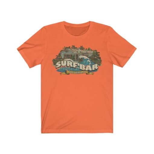 Surf Bar Folly Beach 2007 Vintage Men's T-Shirt