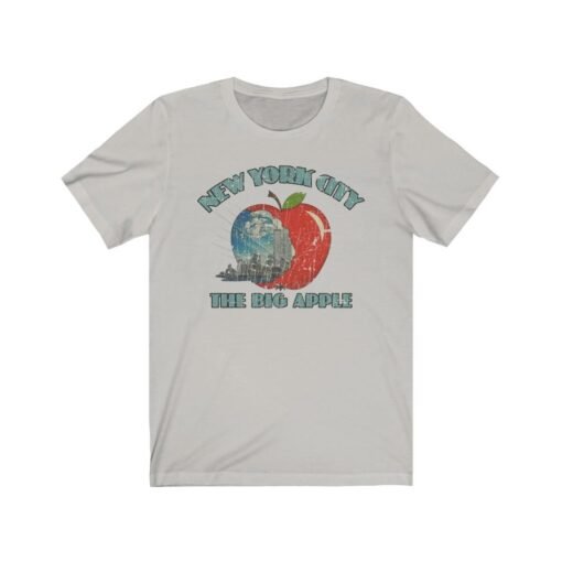 New York City Big Apple 1980 Vintage Men's T-Shirt - Image 2