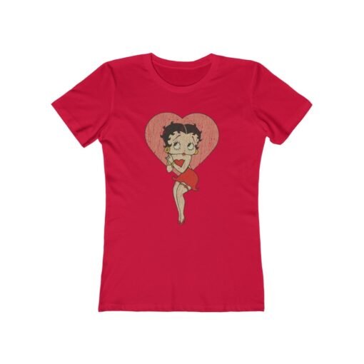 Betty Boop Valentine 1931 Vintage Women's T-Shirt - Image 6