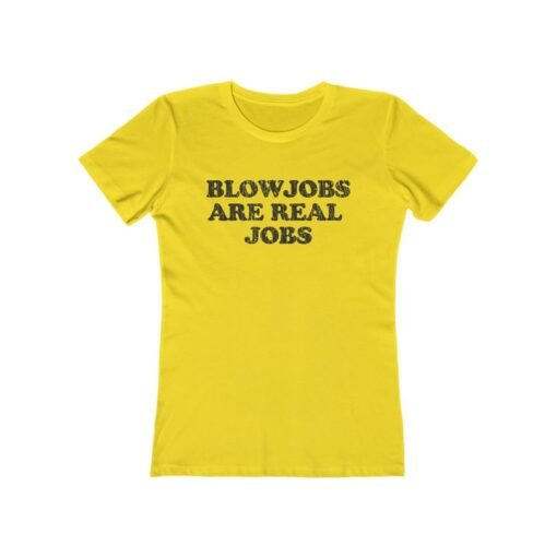 Blowjobs Are Real Jobs 1978 Vintage Women's T-Shirt