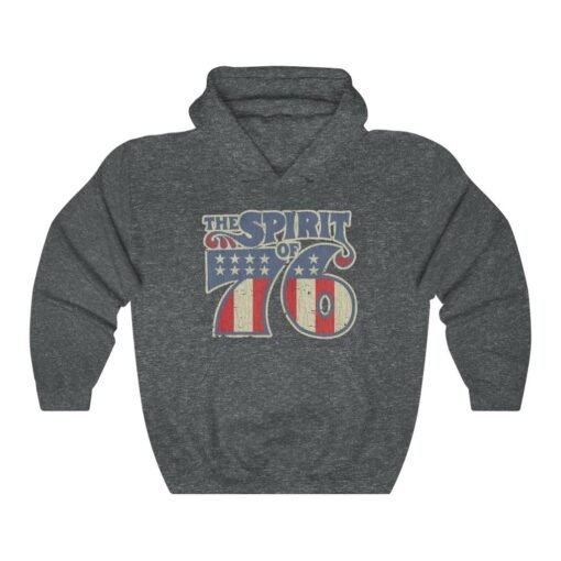 Spirit of 76 Vintage Men's Hoodie - Image 4