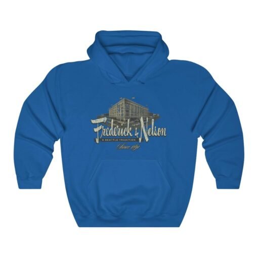 Frederick & Nelson Seattle 1891 Vintage Men's Hoodie - Image 5