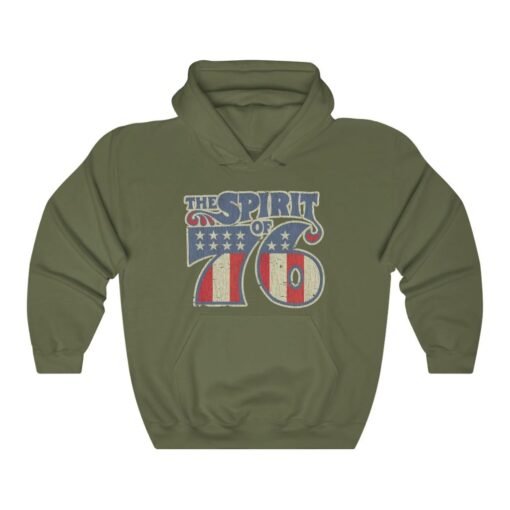 Spirit of 76 Vintage Men's Hoodie - Image 3