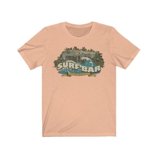 Surf Bar Folly Beach 2007 Vintage Men's T-Shirt - Image 2