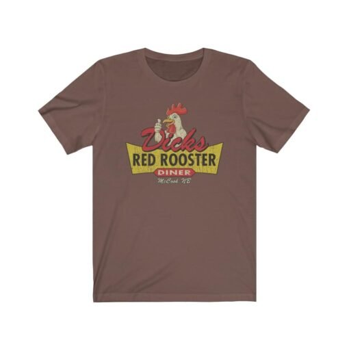 Dick's Red Rooster Diner 2018 Vintage Men’s T-Shirt