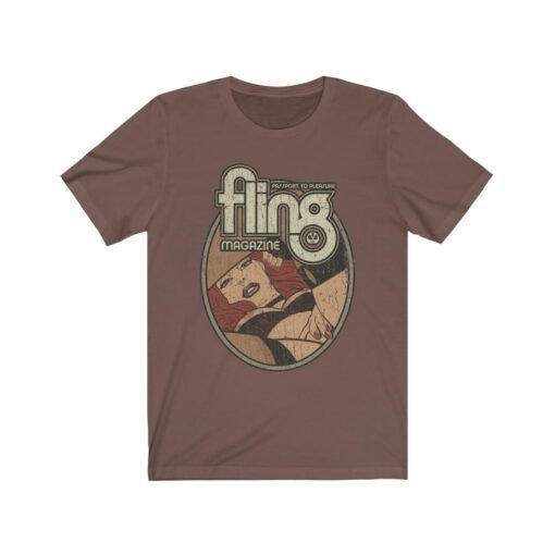 Fling Passport to Pleasure 1957 Vintage Men's T-Shirt - Image 3