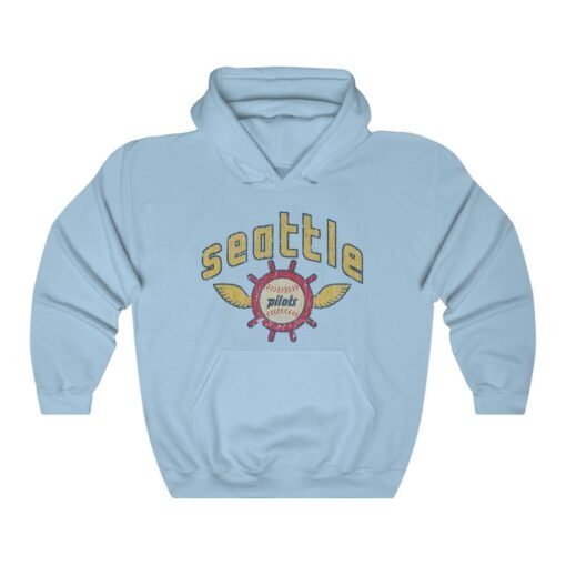 Seattle Pilots Baseball 1969 Vintage Men's Hoodie