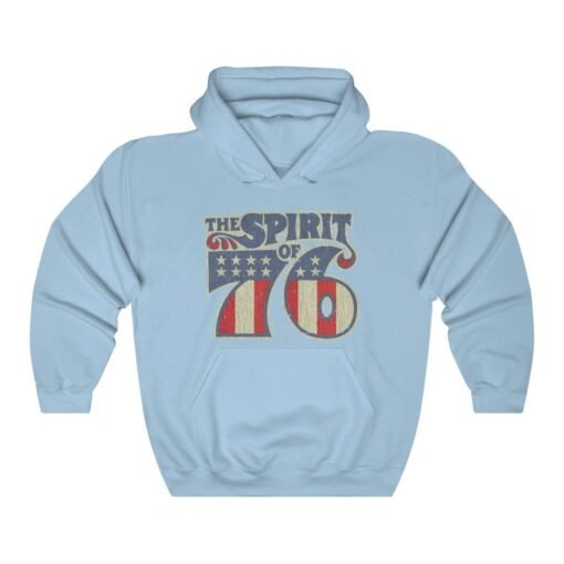 Spirit of 76 Vintage Men's Hoodie - Image 5