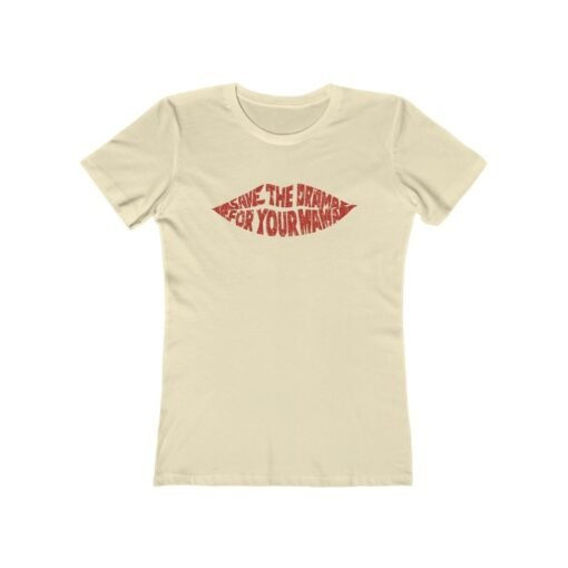 Save The Drama For Your Mama 2013 Vintage Women's T-Shirt - Image 2