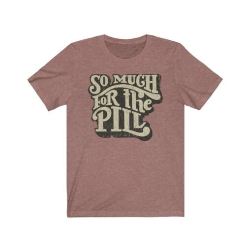 So Much For The Pill 1973 Vintage Men's T-Shirt - Image 3