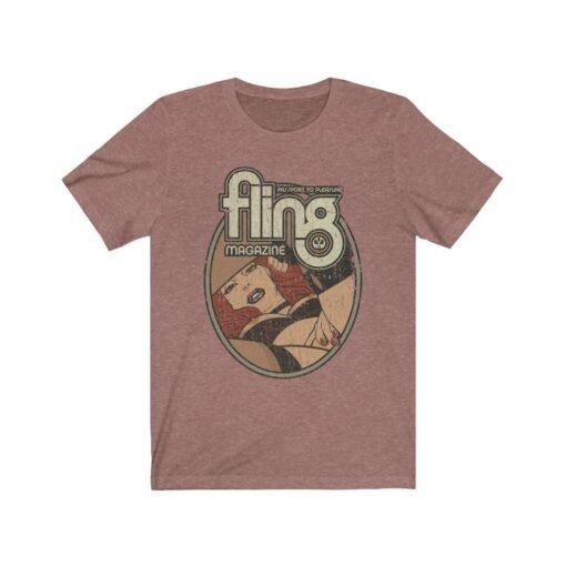 Fling Passport to Pleasure 1957 Vintage Men's T-Shirt - Image 2