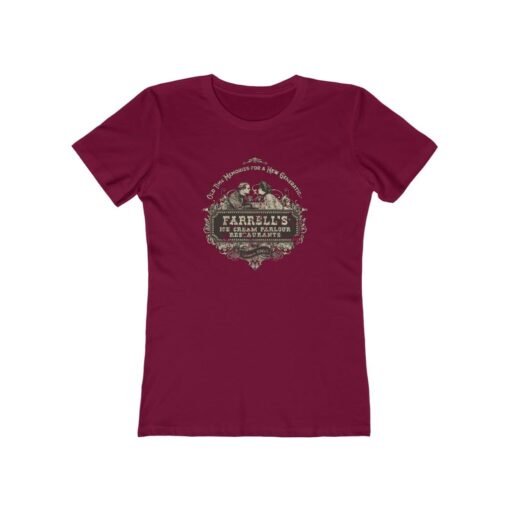 Farrell's Ice Cream Parlour 1963 Vintage Women's T-Shirt - Image 5