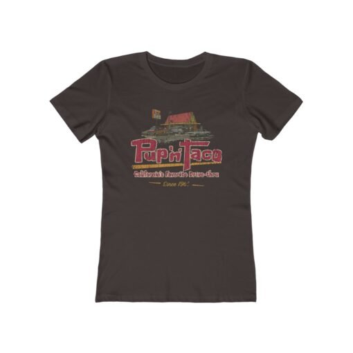 Pup 'n' Taco California Drive Thru 1965 Vintage Women's T-Shirt - Image 2