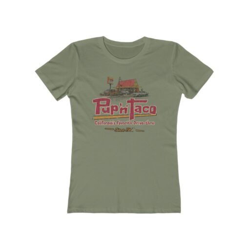 Pup 'n' Taco California Drive Thru 1965 Vintage Women's T-Shirt - Image 3