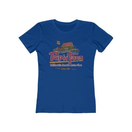 Pup 'n' Taco California Drive Thru 1965 Vintage Women's T-Shirt - Image 6