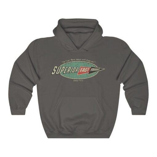 Superior Fast Freight 1955 Vintage Men's Hoodie