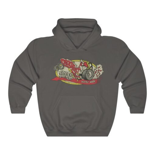 Drag Fast Speed Shifters 1959 Vintage Men's Hoodie - Image 4